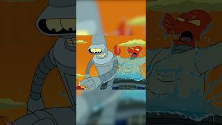 Big Bender vs Big Zoidberg futurama shorts [upl. by Garaway]