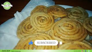 Crispy Chakuli Recipe  चावल चकली रेसिपी  Delicious snacks By  FOOD SPOT [upl. by Fagaly]