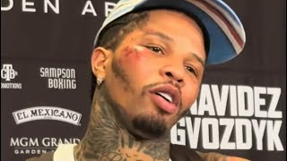 Gervonta Davis SHUTS DOWN Shakur Stevenson QUESTIONS GETS ANNOYED amp says hes NOT DUCKIN amp DODGIN [upl. by Crutcher]