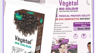 vegetal bio colour ammonia free how to apply vegetal bio hair colour [upl. by Auhsuoj450]