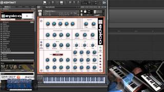 ZeroG Epica synth library review  SoundsAndGear [upl. by Aleibarg5]