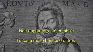 TUPI ANTIGO Discurso do Índio Itapuku em 1613 na França [upl. by Aisirtap]