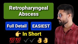 Retropharyngeal Abscess lecture ent [upl. by Anival725]