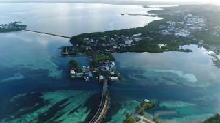 Drone Flyover of Koror Palau Town Center [upl. by Janice]