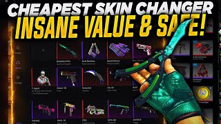 The CHEAPEST CS2 Skin Changer INSANE VALUE amp SAFE [upl. by Annaeirb]