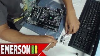 Tutorial  MontandoInstalando Corsair H60 no Socket 11501552011FM1AM3 [upl. by Eixid]