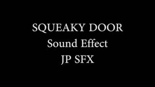 Squeaky  Creaky door  opening and closing  Sound Effect [upl. by Dearman]