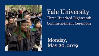 Yale University 318th Commencement Ceremony [upl. by Milman]