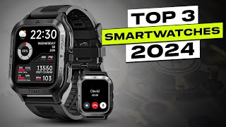 Top 3 BEST Budget Smartwatches 2024 [upl. by Nura]