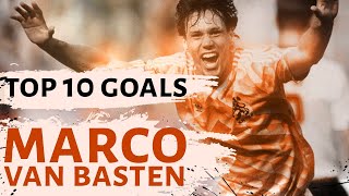 Marco van Basten  Top 10 goals  The Swan of Utrecht [upl. by Radu]