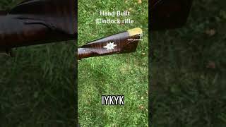 Hand built Flintlock Longrifle like its 1776 based sigma woodworking [upl. by Ralina]