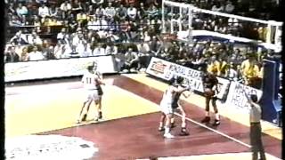 LimogesOlympiakos6058Euroleague1993QFGame3 [upl. by Anwahs]