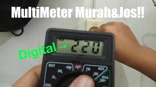 Multimeter DT830B Indonesia [upl. by Auqeenwahs]