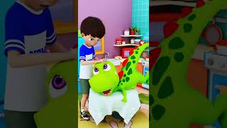 Dinosaur 🦕 funtime shorts viral trending new toilet 🍓🍓 short viral [upl. by Arotak117]