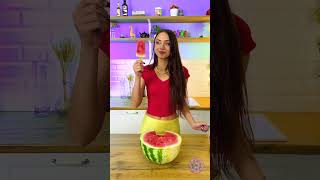 DOCES VIRARAM GULOSEIMAS SAUDÁVEIS 😋🍧 Aventura divertida de sorvete de melancia DIY shorts [upl. by Ries892]