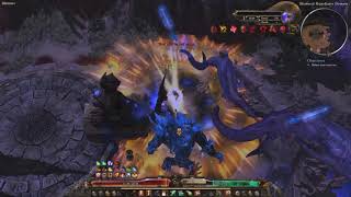 Grim Dawn 1181 Infernal Knight vs SR100 [upl. by Aieka342]