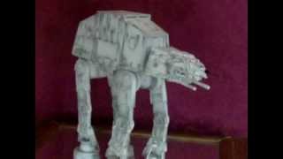 papercraft star wars at at [upl. by Tneciv]