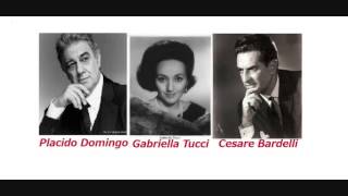 G TUCCI P DOMINGO C BARDELLI Tosca LIVE 1966 quotUn tal baccano in chiesaquot quotEd io venivo a luiquot [upl. by Fransis143]