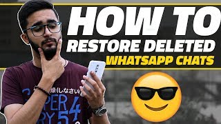 How to Restore Deleted WhatsApp Messages on Your Smartphone [upl. by Teague690]