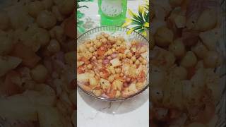 Aloo chole chaathealthynashta weightloss viralshort ytshort foodcookingsonia [upl. by Irahc243]