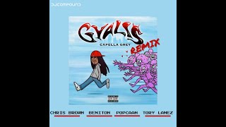 Capella Grey  Gyalis Remix ft Tory Lanez Chris Brown Beniton amp Popcaan [upl. by Moselle]