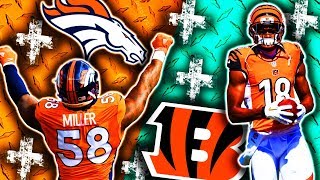 🁢 2016 🁢 DEN Broncos  CIN Bengals 🁢 Week 3 🁢 Condense Game [upl. by Ahsiemak29]