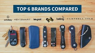 The Best Key Organizers for 2019  Orbitkey vs Bellroy vs Keybar and More [upl. by Nodnil388]