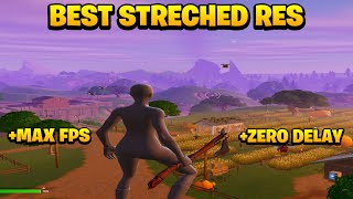 How to get The BEST Stretched Resolution in Fortnite Chapter 5 Season 4 ✅ HUGE FPS BOOST [upl. by Hoxie]