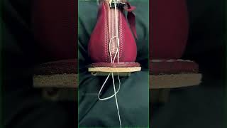 How to make handmade shoesshortsvideo shorts arte handmade BackstayBoat Shoeleather [upl. by Orteip]