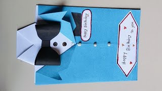 Birthday gift card design made from paperHow to make a paper gift card ideas [upl. by Etnud39]