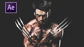 LOGAN  Wolverine Claws Effect Tutorial  Adobe After Effects CC [upl. by Hahcim]