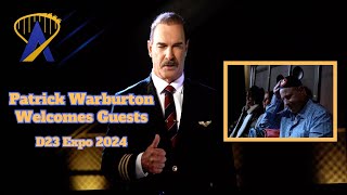 Patrick Warburton Recreates Soarin Queue Video for D23 2024 [upl. by Luing]