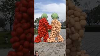 Fruit on the right touch 🍓🍎 satisfying ytvfx toys  vfxmdr fruit zumax fizzics [upl. by Macur]