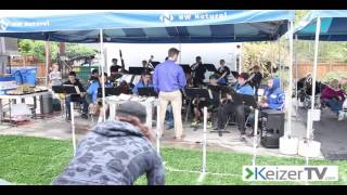 Whitaker Middle School Jazz Band at 2016 Keizer Iris Festival [upl. by Lezirg]