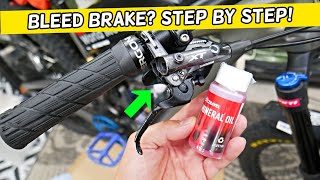 How To Bleed Brakes on Bicycle SHIMANO XT SRAM MAGURA TEKTRO [upl. by Thibaut]