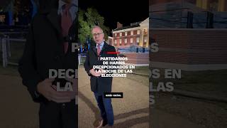 Partidarios de Harris decepcionados en la noche de las elecciones [upl. by Corinne]