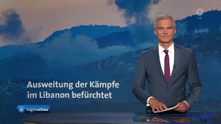 tagesschau 2000 Uhr 30092024 [upl. by Anoyk]