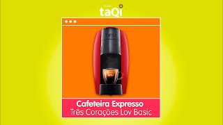 Cafeteira Expresso Três Corações Lov Basic Vermelha [upl. by Jereld]