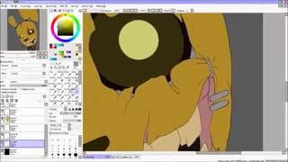 Speedpaint Springtrap FNAF 3 [upl. by Monie]