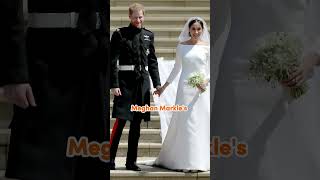 Did Meghan Markle Pay for Her Own Wedding Dress royal meghanmarkle katemiddleton wedding [upl. by Naejeillib]