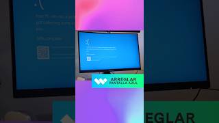 ¡Arregla la Pantalla Azul de Windows en Simples Pasos shorts [upl. by Sregor]