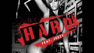 Rihanna  Hard ft Young Jeezy w lyrics OFFICIAL 2nd SINGLE [upl. by Yesak]