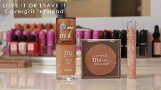 Love It or Leave It  Covergirl TruBlend Foundation TruBlend FixStick TruMagic The SunKisser [upl. by Hisbe]