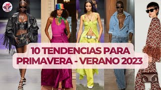 Tendencias en Moda para la Primavera  Verano 2023 parte 1 [upl. by Hiroko]