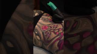 Organic tattoo by Stepan Negur viralvideo [upl. by Ytsirt]