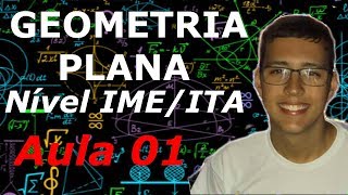 Geometria Plana em nível IMEITA  Aula 01 [upl. by Isacco730]