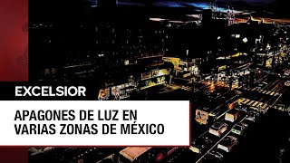 Apagones de luz en varios estados de México por emergencia en red eléctrica [upl. by Midan]