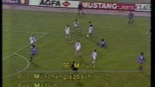 Borussia Mönchengladbach  Real Madrid 1985 51 alle Tore [upl. by Egiarc303]