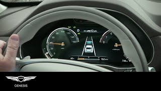 Smart Cruise Control Overview  Genesis G80 and GV80  HowTo  Genesis USA [upl. by Nlocnil]