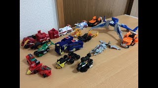 炎神戦隊ゴーオンジャー GP35② 全合体！エンジンオーG12降臨！G12フォーメーション炎神合体！ 劇中シーンをミニプラで再現 前田動画 Engine Sentai Goonger Minipla [upl. by Anidem]